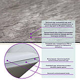 Самоклеюча вінілова плитка сріблястий мармур, ціна за 1 шт. (СВП-103) Глянець SW-00000290, фото 3