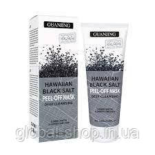 Гелево-кремова маска для обличчя з гавайською сіллю GUANGING HAWAIIAN BLACK SALT Peel-of-Mask 120ml