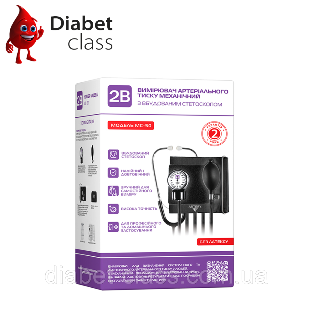 Механічний тонометр 2B MC-50, фото 1