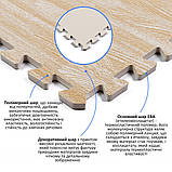 Підлога пазл - модульне підлогове покриття 600x600x10мм пісочне дерево (МР14) SW-00000648, фото 2