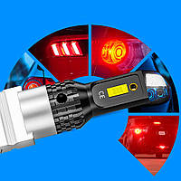 Тор! Автомобильная светодиодная лампа поворот+стоп сигнал DXZ G-B-3570 T25-3157 30W