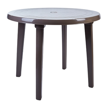 Стіл круглий капучіно Алеана