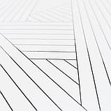 Самоклеюча плівка 0,45х10м х 0,07мм Біла з орнаментом SW-00001223, фото 2