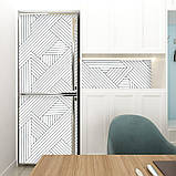 Самоклеюча плівка 0,45х10м х 0,07мм Біла з орнаментом SW-00001223, фото 5