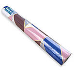 Самоклеюча плівка 0,45х10м х 0,07мм Рожеві трикутники SW-00001225, фото 4