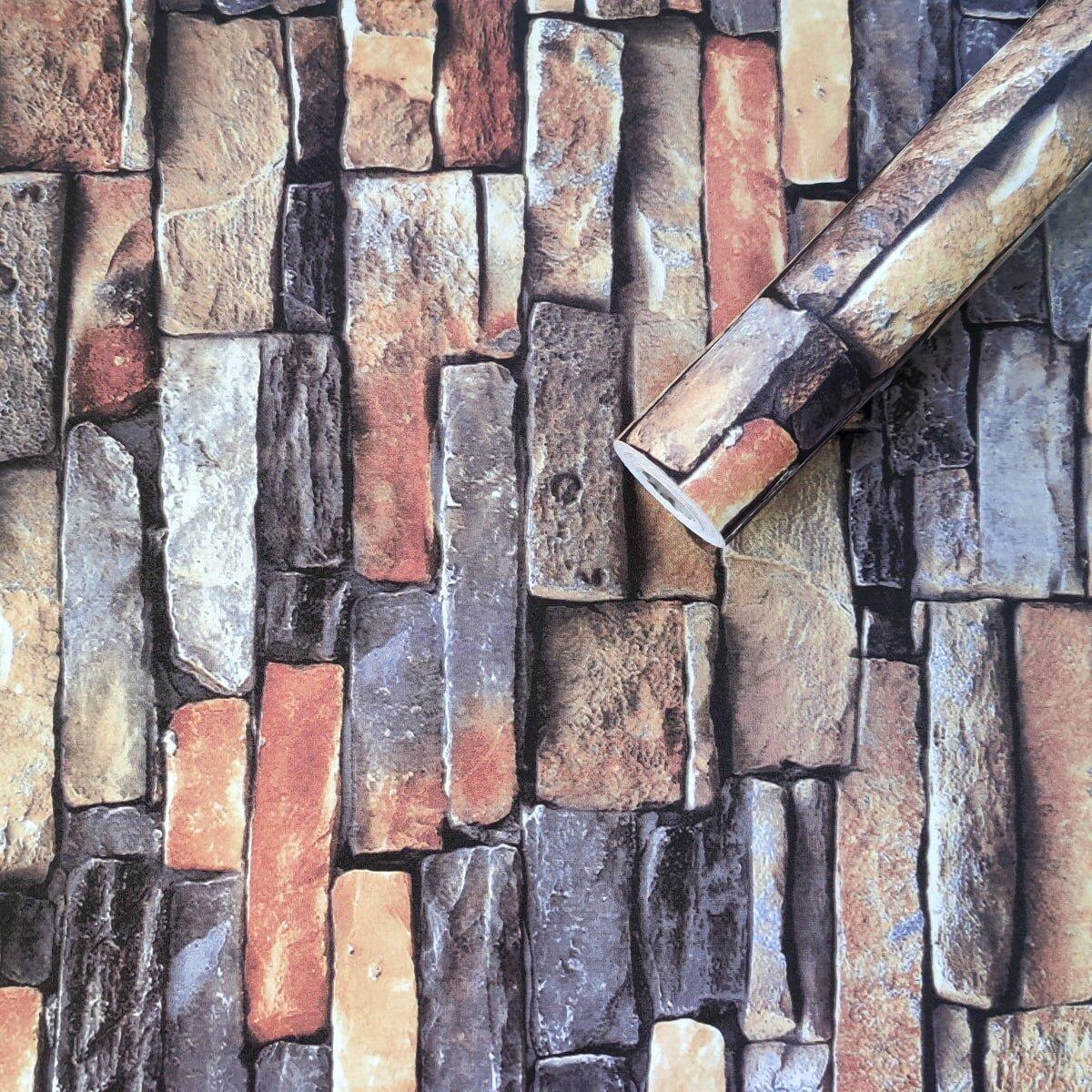 Самоклеюча плівка 0,45х10м х 0,07мм Катеринославський камінь SW-00001254, фото 1