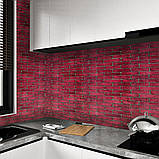 Самоклеюча плівка 0,45х10м х 0,07мм Червона цегла SW-00001269, фото 5