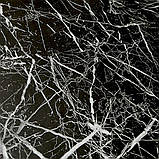 Самоклеюча плівка 0,45х10м х 0,07мм Чорний мармур з павутинкою SW-00001276, фото 2