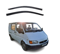 Дефлекторы окон (Ветровики) Ford Transit 1986-2000 (скотч) AV-Tuning