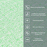 Самоклеючі шпалери світло-зелені білі 2800*500*2,5мм MC-32 (YM-08) SW-00001159, фото 5