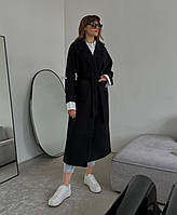 Пальто жіноче стильне кашемір на підкладці S-M; L-XL (4цв) "POSMITNAYA" від виробника