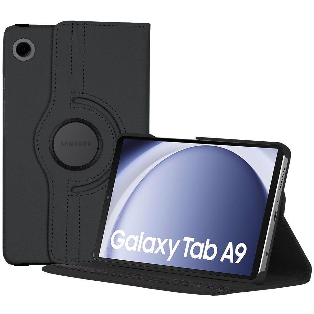 Чохол для Samsung Galaxy Tab A9 8.7" SM-X110, SM-X115 поворотний Чорний