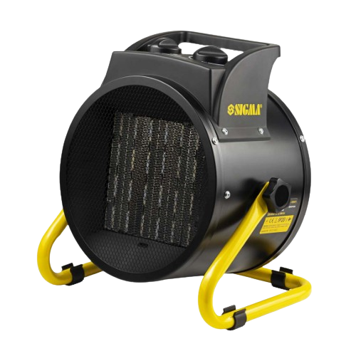 Теплова пушка електрична керамічний нагрівач 3000W метал SIGMA