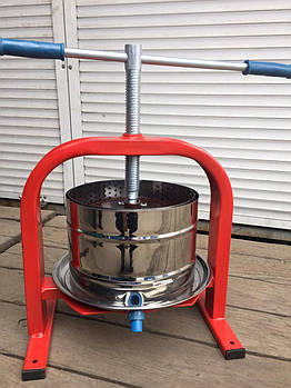 Прес для винограду ДІОНІС 10 літрів нержавійка