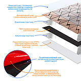 Самоклеюча алюмінієва плитка мідна зі стразами 300х300х3мм SW-00001416 (D), фото 2