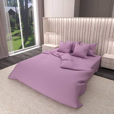 Полуторний комплект постільної білизни 150*220 сатин PREMIUM (21975), фото 1