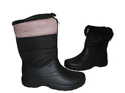 Зимові чорні дутики пінка ПВХ ЕВА високі розмір 36