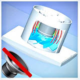 Витяжний декоративний вентилятор тихий 100 мм побутовий для ванної VENUS "BLED" A 100 K, фото 4