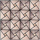 Самоклеюча алюмінієва плитка 300х300х3мм Бежева зі стразами SW-00001774