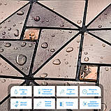 Самоклеюча алюмінієва плитка зі стразами 300х300х3мм (D) SW-00001774, фото 4