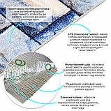 Самоклеючі шпалери 2800х500х1,5мм Синьо-жовта катиринославська цегла (D) SW-00001785, фото 2