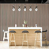 Рейка декоративна PS 2900х120х12мм Сіро-коричневий SW-00001744, фото 7