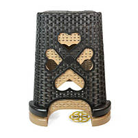 Табурет садовий з пластику KING, високий SNMZ, капучіно, фото 3