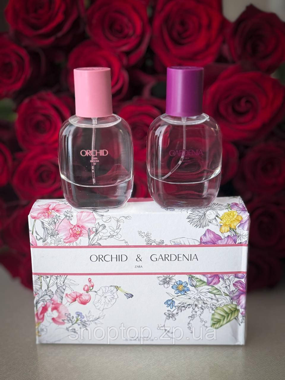 Набір парфумована вода Zara Orchid + Zara Gardenia, 2×90 мл