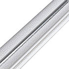 Плінтус РР самоклеючий 2300х70х4мм Білий з сірою смужкою (D) SW-00001833