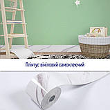 Плінтус вініловий самоклеючий глянсовий 5000*100*2мм (D) SW-00002119, фото 6