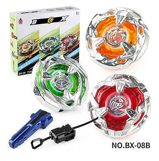 Набір бейблейтед Beyblade X 3в1 із запуском Hells Scythe Wizard