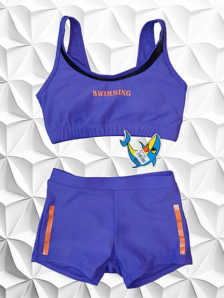 Купальник для подростков Teres 357-1 Сандра электрик(В НАЛИЧИИ ТОЛЬКО 32 34 УКР р-ры ), фото 1