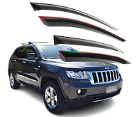 Дефлектори окон (Ветровики) JEEP Cherokee Grand 2013-2021 (скотч)