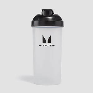 Шейкер Myprotein Cyber Mystery Plastic Shaker - Clear/Black 600 мл