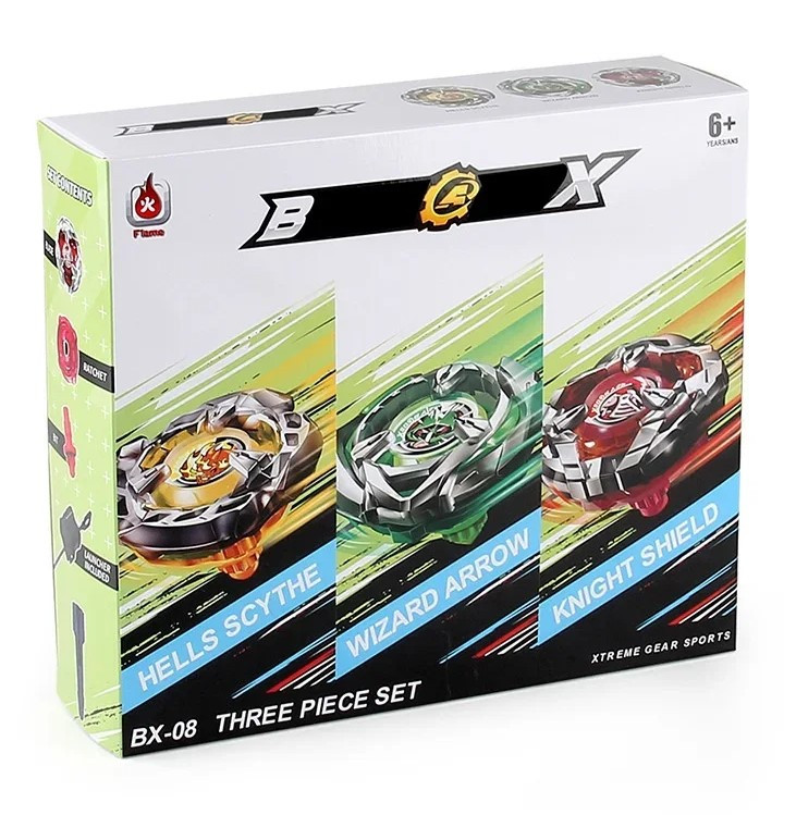 Набір Бейблейтед Beyblade X 3в1 Із Запуском Hells Scythe Wizard