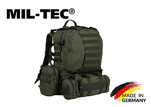Тактичний рюкзак Mil-tec з розвантаженням defense pack asessembly 36 л Olive 14045001