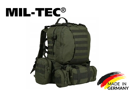 Тактичний рюкзак Mil-tec з розвантаженням defense pack asessembly 36 л Olive 14045001, фото 1