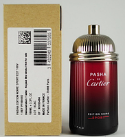 Оригінал Cartier Pasha de Cartier Noire Sport 100 ml TESTER туалетна вода