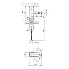 Змішувач для біде Kroner KRM Ems — C020, фото 2