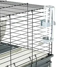 Клітка для кролика з трьома рівнями підставка в комплекті Ferplast Rabbit 120 Tris 118 x 58 x h 166 cm, фото 5