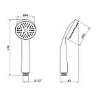 Лійка для ручного душу Kroner KRM — C716, фото 2