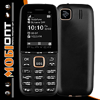 Телефон 2E S180 (2021) DS Black-Gold Гарантія 12 місяців