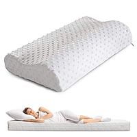 Подушка лортопедична для здорового сну memory latex pillow м'яка з ефектом пам'яті