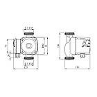 Насос циркуляційний Grundfos GPD 25/4-130, фото 2