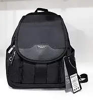 Рюкзак молодіжний Dolly 377 чорний тканинний молодіжний тканинний рюкзак Доллі