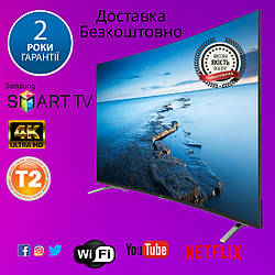 Smart Телевизор Samsung 34' ULTRA HD,  4K LЕD Самсунг Смарт тв 34 дюйма T2, WIFI Гарантия Андроид 13