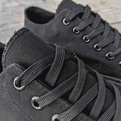 Черные Кеды мужские конверсы converse летние тканевые текстильные сетка унисекс спортивные, фото 4