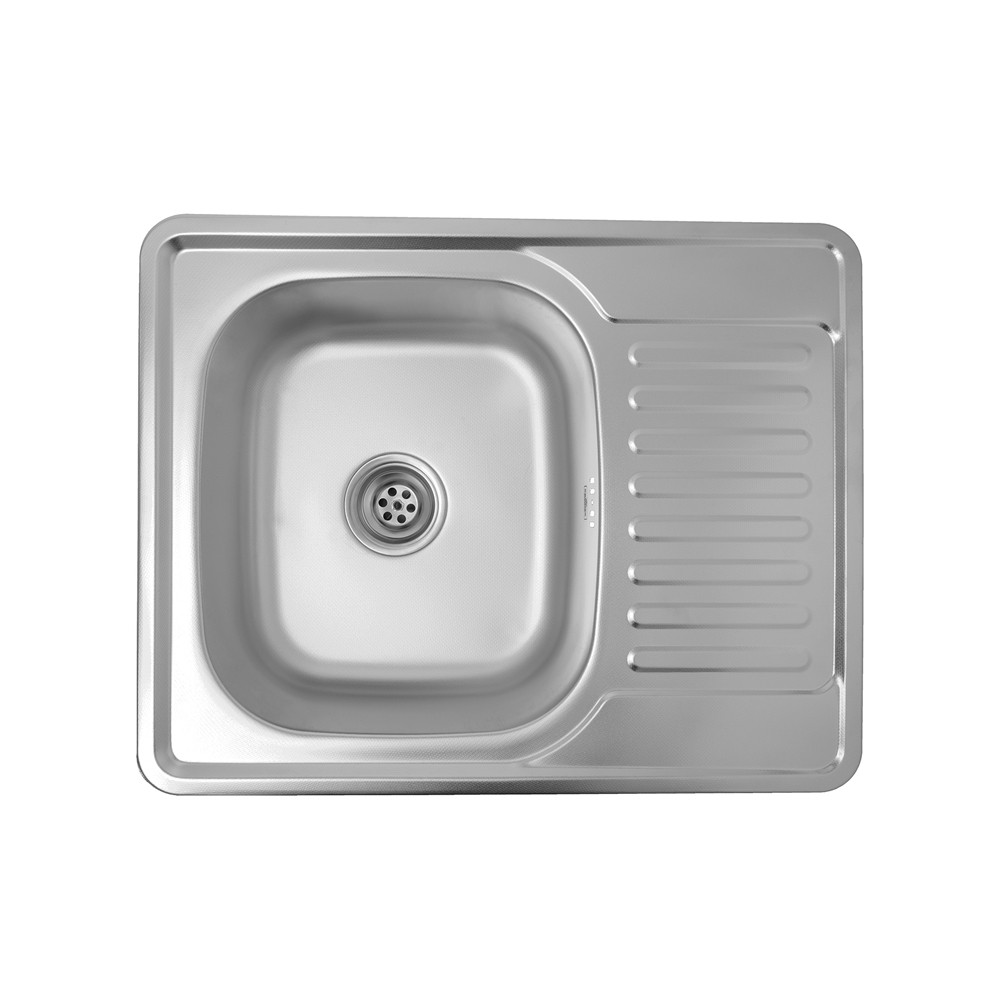 Кухонна мийка Kroner KRP Dekor — 6350 (0.8 мм)