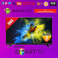 Телевізор 32" Samsung 4K Smart TV, HDMI, ULTRA HD, LED Самсунг Смартт 32 дюйми з Т2 приставкою вбудованою