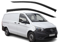 Дефлектори окон (Ветровики) Mercedes Vito III / Viano W-447 2015 -> (скотч) AV-Tuning